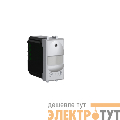 Датчик движения модульный 1мод. Avanti "Закаленная сталь" DKC 4404141