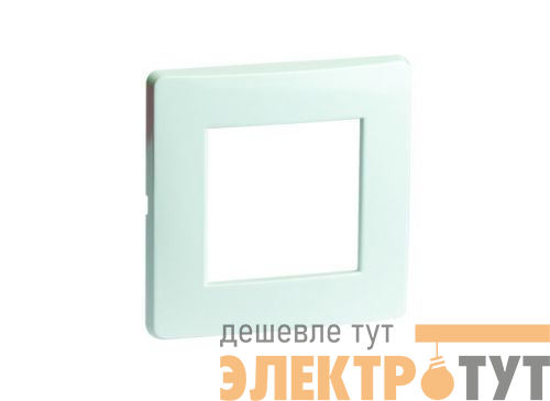 Рамка 1-м 2мод. Brava бел. RAL9010 DKC 75010W