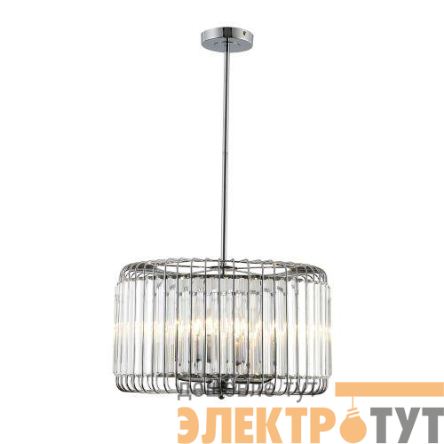 Люстра Sieglinde 1025-205 5хE14 40Вт хрусталь классика Rivoli Б0052467