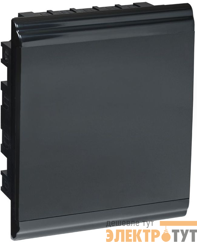 Корпус модульный встраиваемый ЩРВ-П-24 PRIME IP41 пластик. черн. IEK MKP13-V-01-24-41-K02