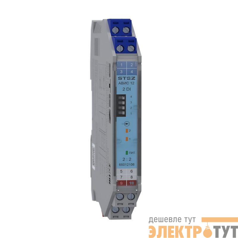 Барьер искрозащиты разделительный переключающий усилитель АВИС12-SL-2NAM-2T СТЭЗ 65012106