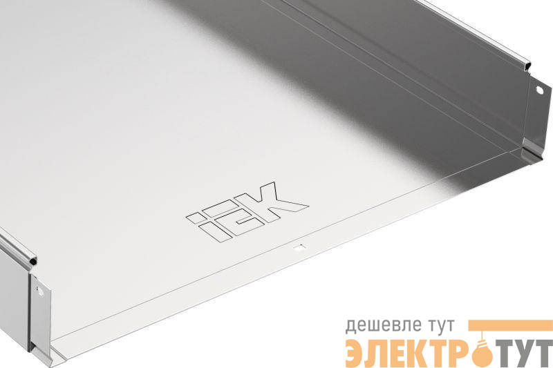 Лоток листовой неперфорированный 600х100 L3000 IEK CLN10-100-600-3