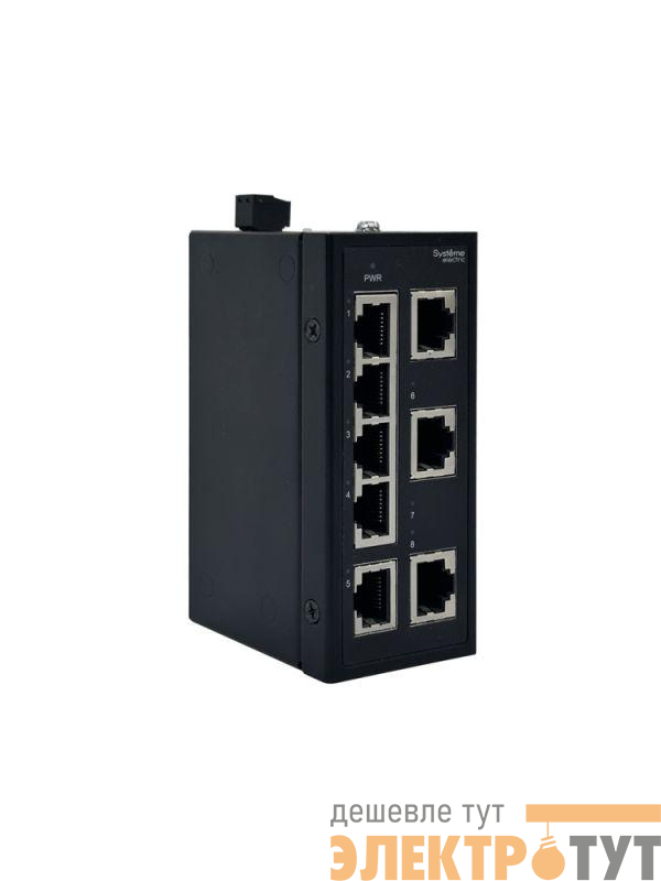 Коммутатор промышленный неуправляемый Ethernet 8х10/100/1000BaseT SE NSETU108T08X00A