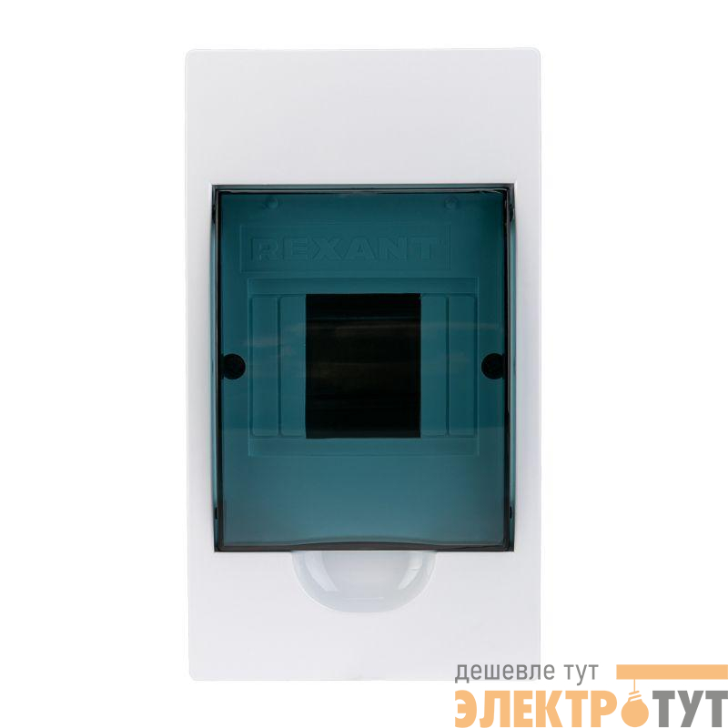 Бокс ЩРН-П-4 IP41 пластик. бел. Rexant 11-0304