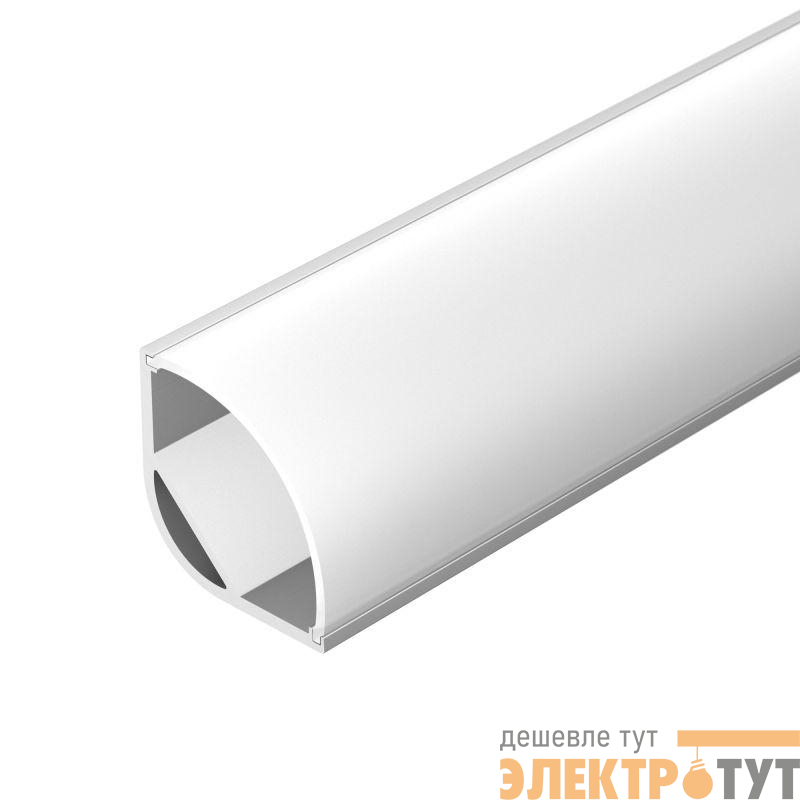 Профиль ARH-KANT-H30-2000 ANOD+OPAL L2000 с экраном алюм. Arlight 036771