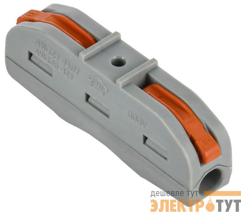 Клемма строительно-монтажная СМК 222-4111 (уп.4шт) IEK UKZ20-4111-004
