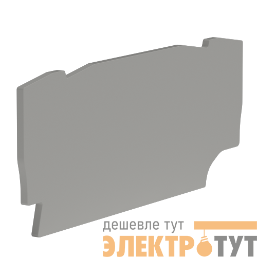Крышка для клеммы 4 точки подключения на 4кв.мм (уп.25шт) DKC ZEFC421BL