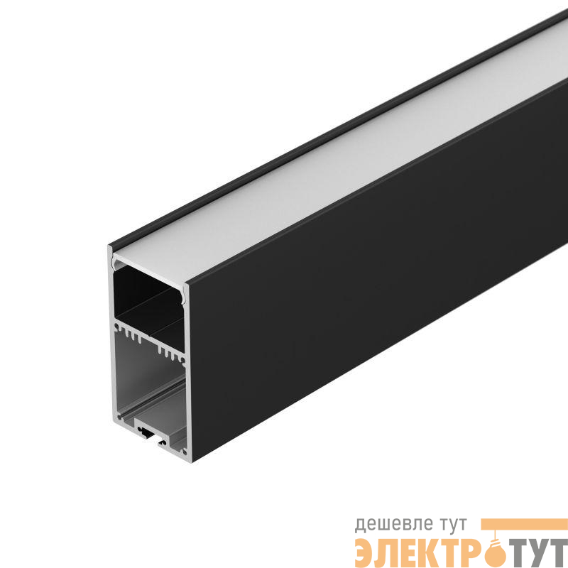 Профиль SL-LINE-3667-2500 BLACK+OPAL L2500 с экраном алюм. Arlight 027987