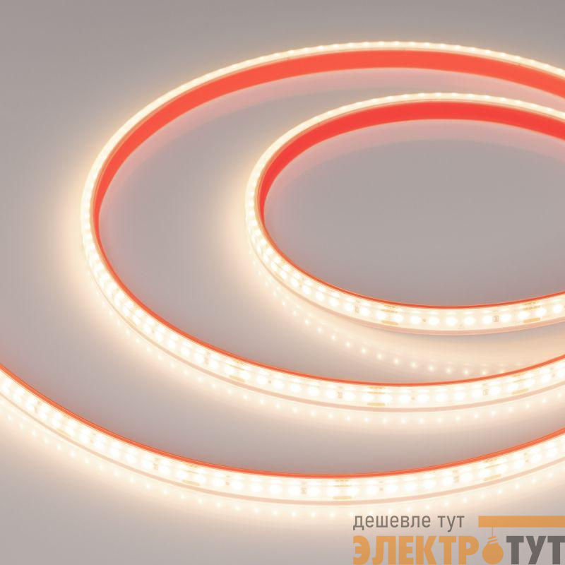 Лента светодиодная DOT-PFS-X160-10mm 24V Warm 3000К 12Вт/м IP68 герметичная (уп.5м) Arlight 051594