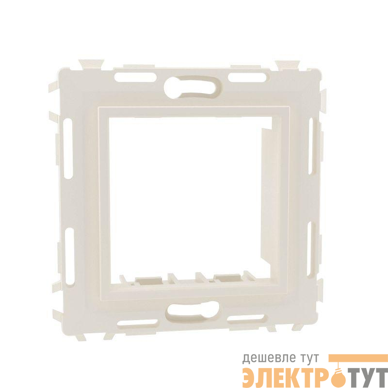 Каркас 1-м 2мод. Brava без лапок бел. RAL9010 DKC 75023W
