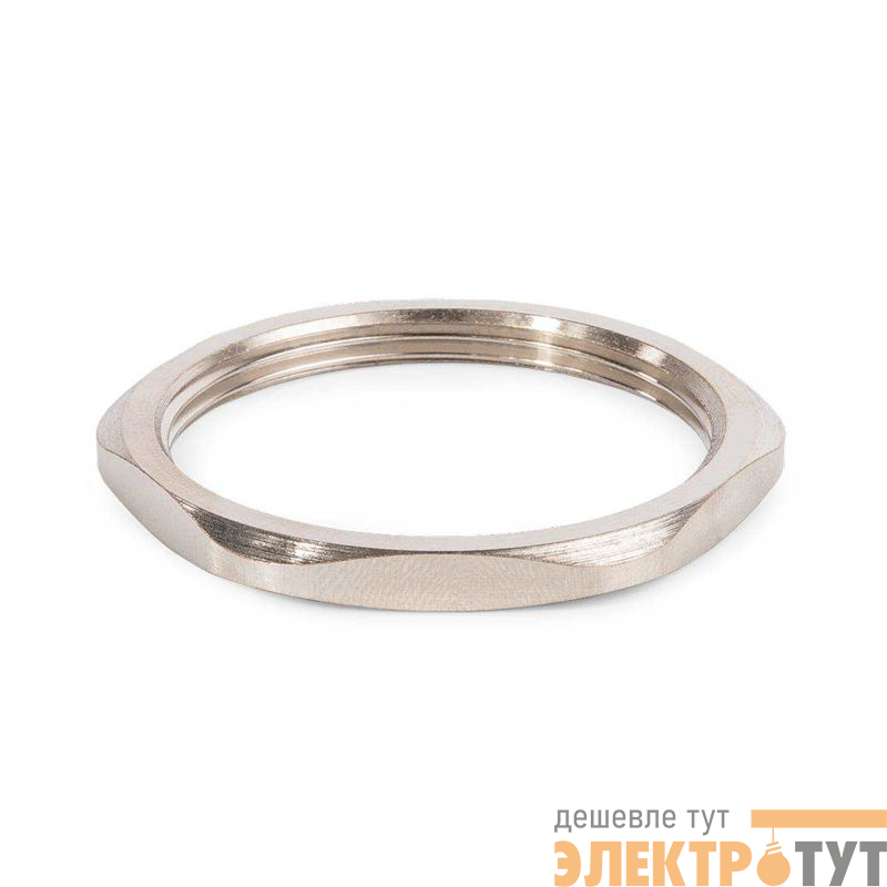 Гайка латунная плоская ГП-М40 (уп.25шт) Fortisflex 88235