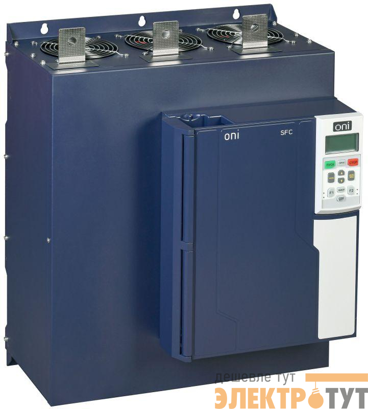 Устройство плавного пуска SFC 3Ф 380В 350кВт 700А Uупр 110-220В ONI SFC-33-350
