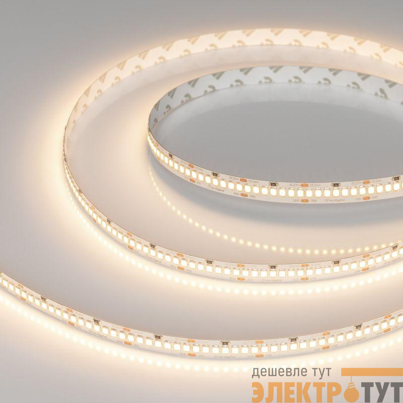 Лента светодиодная UL-A252-10mm 24V Warm 3000К 11Вт/м IP20 (уп.5м) Arlight 042319