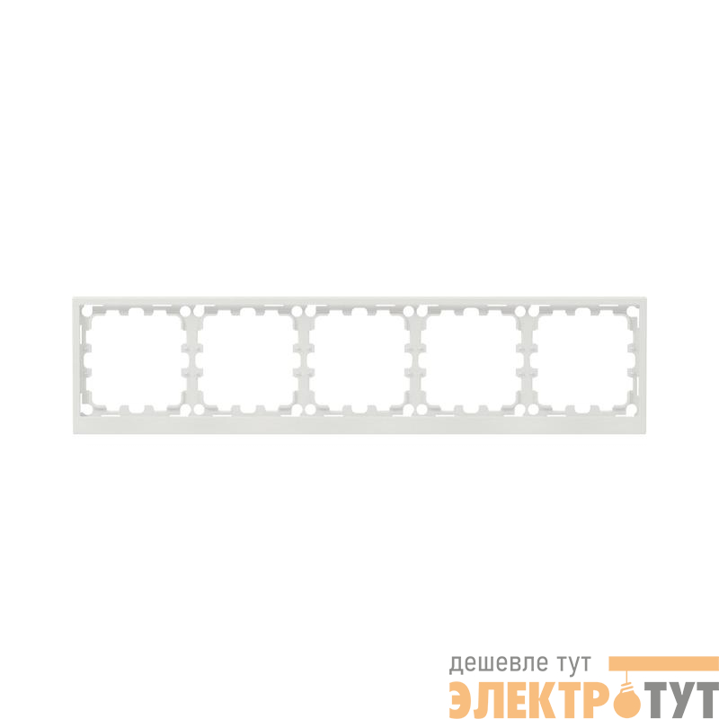 Рамка 5-м KANT бел. песок DKC 7010900