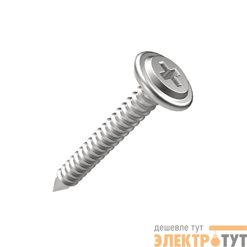 Саморез с прессшайбой усиленный ГОСТ 4.2х32 (уп.100шт) Промрукав PR17.00345