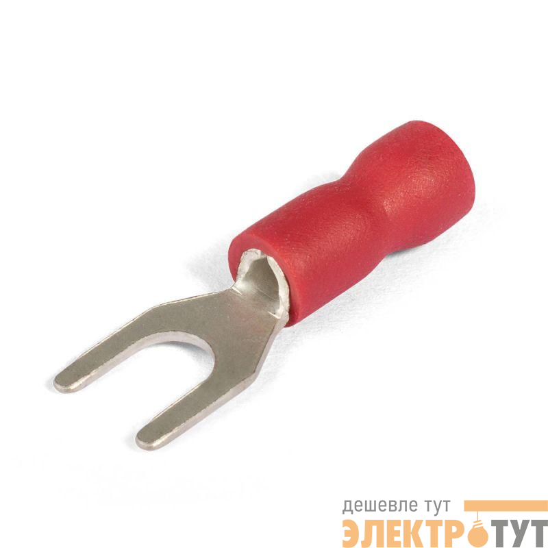 Наконечник кабельный вилочный изолированный НВИ 1.5-3 EasyFix КВТ 90900