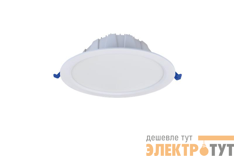 Светильник светодиодный FD 10 R 12W OP 940 D120 WH IP44 145х35мм 12Вт 4000К Ra 90 IP44 встраив. бел. даунлайт Русский Свет 11041023291