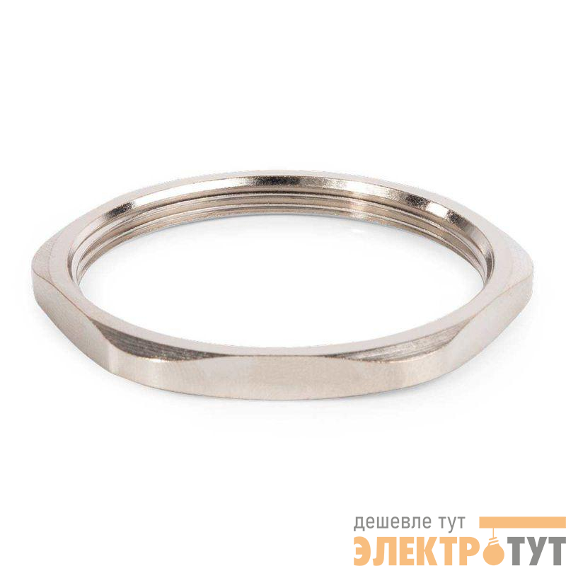 Гайка латунная плоская ГП-М50 (уп.20шт) Fortisflex 88236