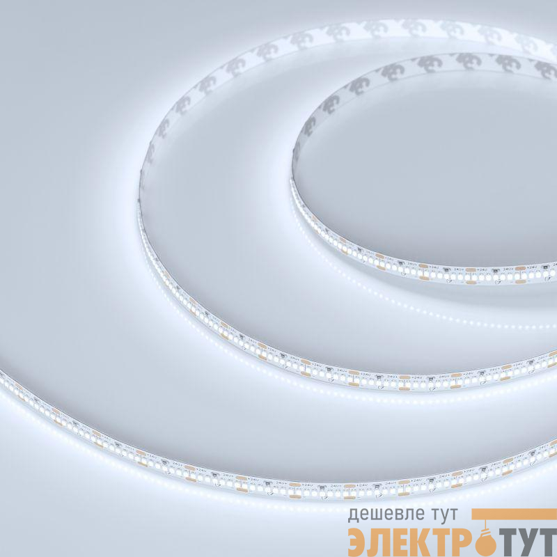 Лента светодиодная MICROLED-M420-8mm 24V White 6000К 9.6Вт/м IP20 2216 (уп.5м) Arlight 046742