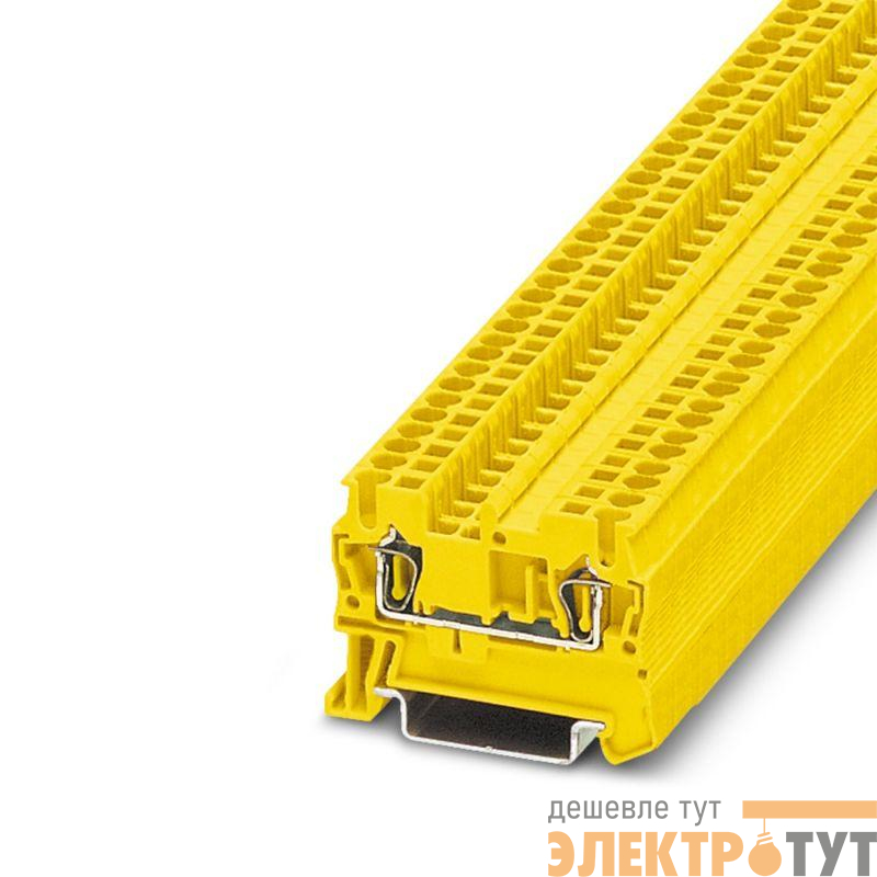 Клемма проходная КНЗ 2.5-2-Ж СТЭЗ 10000018