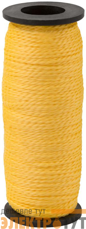Шнур разметочный 1.5ммх50м капрон. желт. КУРС 04712