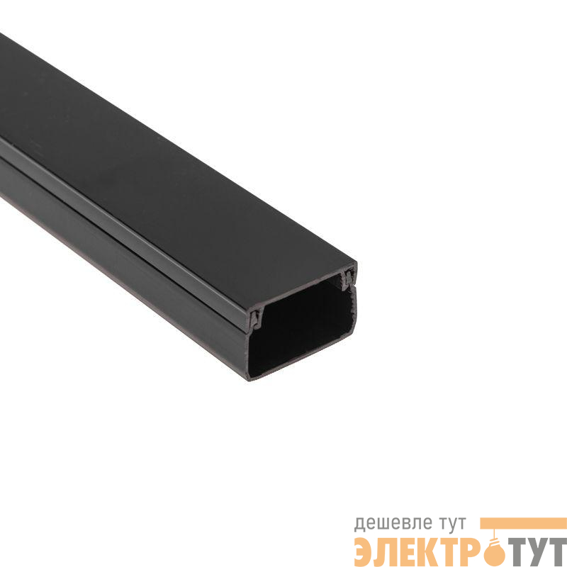 Кабель-канал 20х10 L2000 черн. Rexant 28-2010-8
