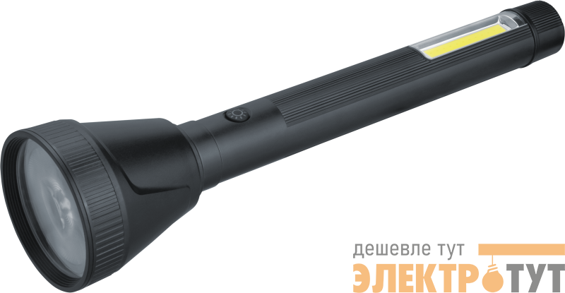 Фонарь светодиодный ручной 95 740 NPT-CP31-ACCU пласт. 1LED 10Вт+1COB 2Вт Li-Ion 2А.ч 4реж NAVIGATOR 95740