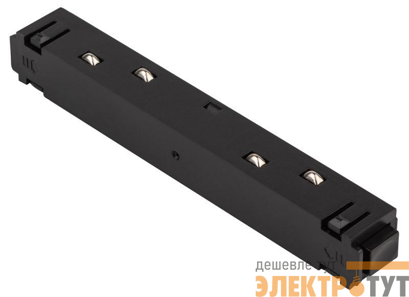 Коннектор питания прямой TRM20-PC-B для магнитн. шинопроводов TRM-R20/TRM-PC20/TRM-S20 NOVA 48В черн. Эра Б0054795