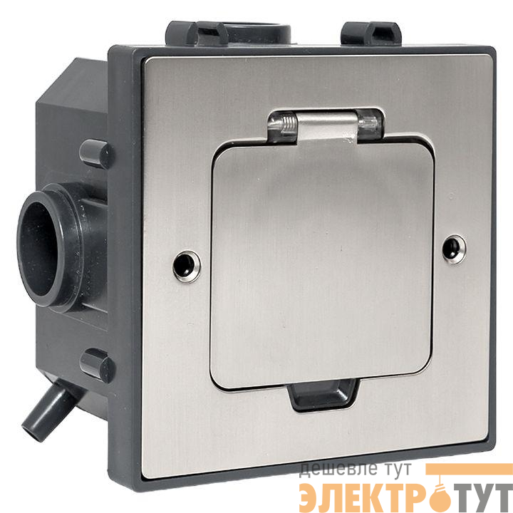 Лючок напольный C-Line 2 (с напольной коробкой) EKF cl-ln-knl-2