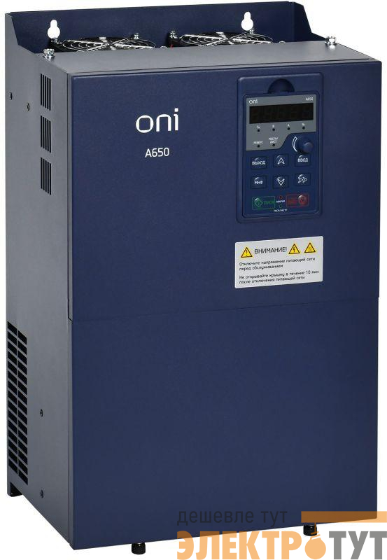 Преобразователь частоты A650 380В 3Ф 90кВт 176А M ONI A650-33E90M