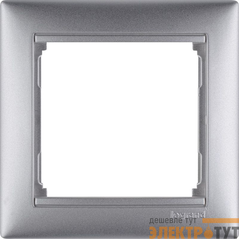 Рамка 1-м Valena алюм. IEK 770151