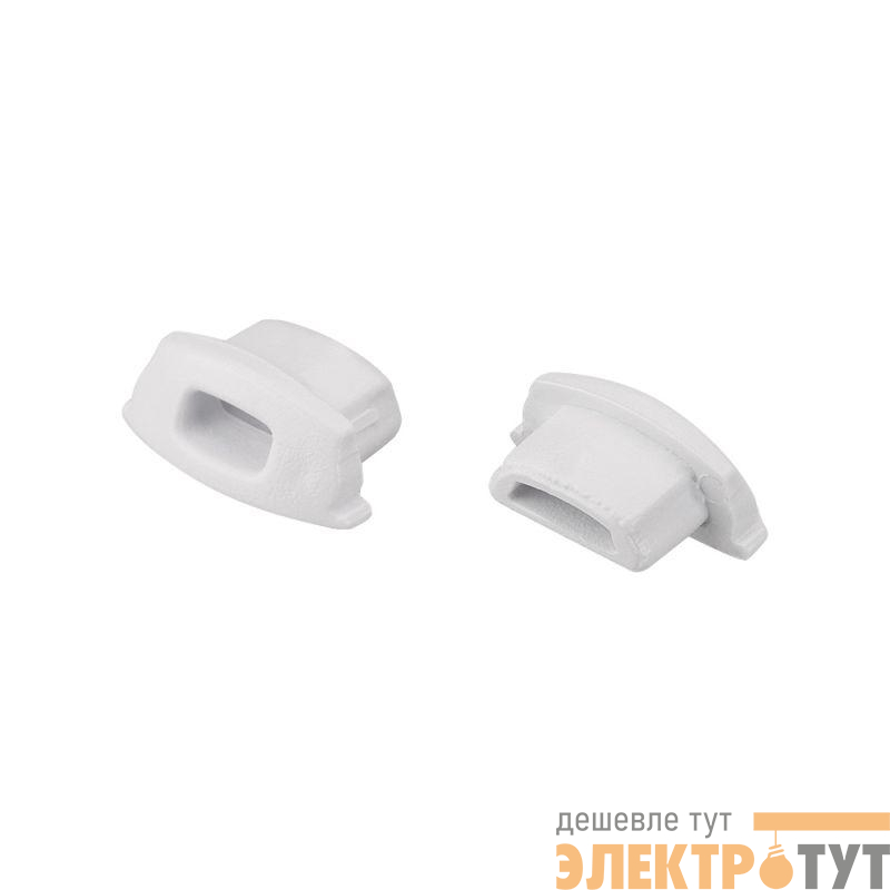 Заглушка ARH-BENT-W11 с отверстием пластик Arlight 023613