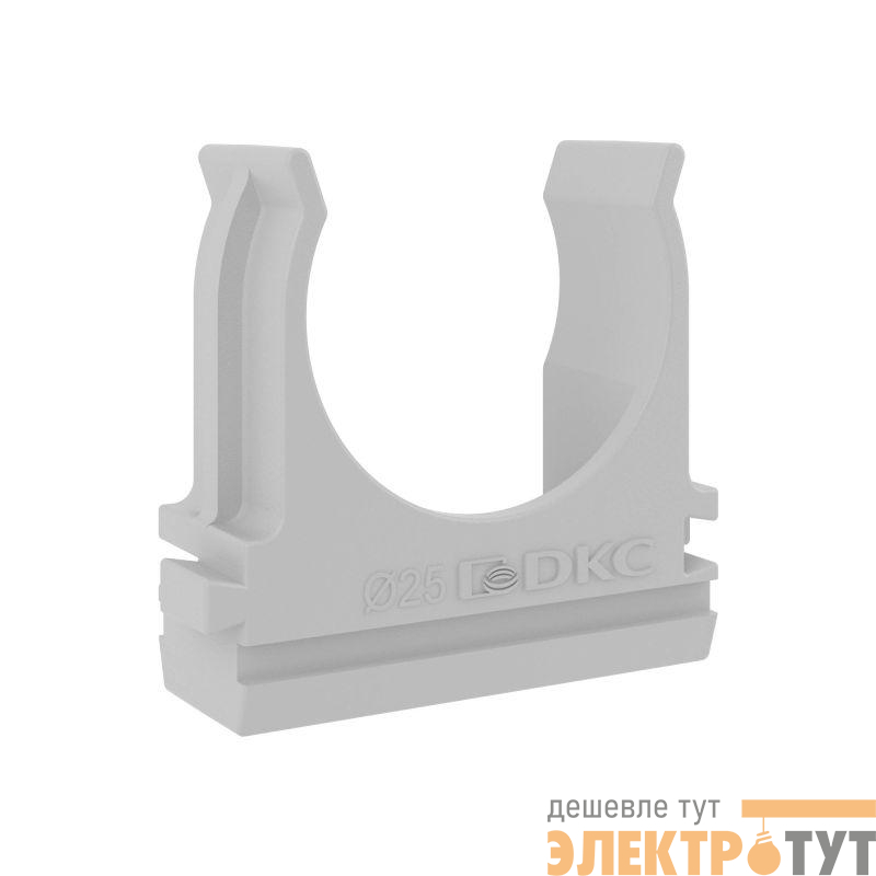 Держатель для труб (клипса) d25мм с защелкой (уп.5шт) DKC 51025R5