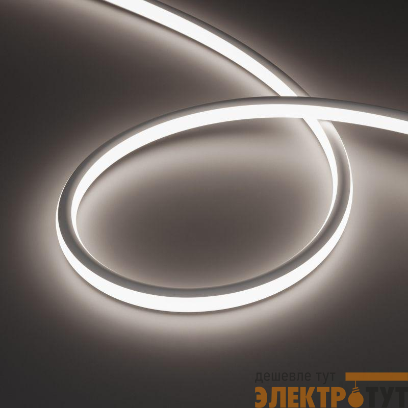 Лента светодиодная WAVE-TOP-A560-18x15mm 24В Day 5200К 10Вт/м IP54 wire x1 вывод прямой герметичная (уп.5м) Arlight 051452