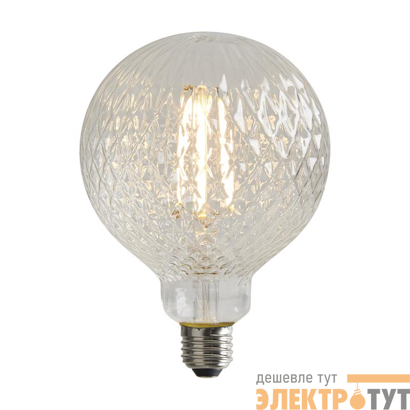 Лампа светодиодная филаментная Loft 271 YX-G125175LFFEC01 4Вт 2200К E27 DIM Voltega 8574