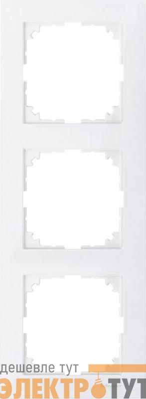 Рамка 3-м M-Pure полярно-бел. SchE MTN4030-3619