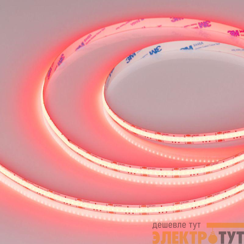 Лента светодиодная COB-X840-10mm 24V RGB 16Вт/м IP20 CSP (уп.5м) Arlight 039742