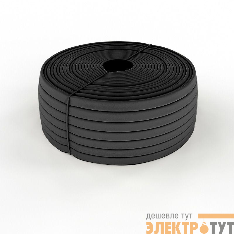 Трубка ТВ-40 ПВХ d6мм "кембрик" черн. Rexant 49-5006-1