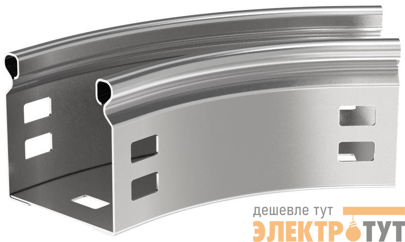 Угол для лотка плавн. 45град. тип Г01 ESCA 50х100мм IEK CPG01-0-45-050-100