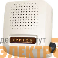 Звонок проводной Соло трель 220В 80-90дБА регулир. громкости бел. МОНОМАХ СЛ-03Р