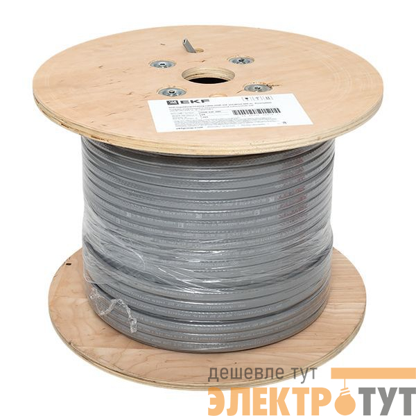 Кабель нагревательный саморег.HSR-33F 33Вт/м фторопласт 200м EKF HSR-33F-200