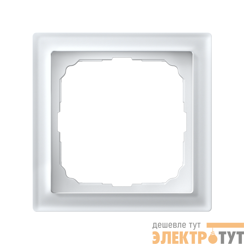 Рамка 1-м ArtGallery Pure органич. стекло бел. SE GAL320101