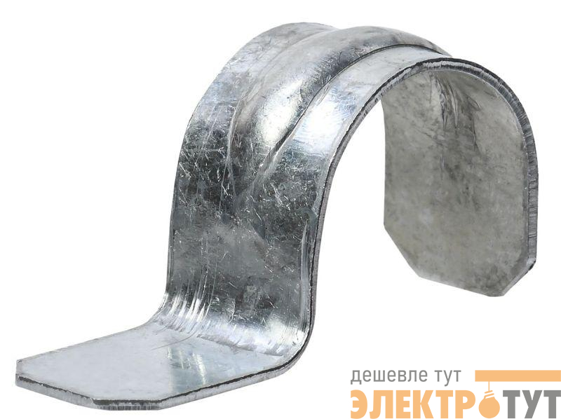 Скоба крепежная однолапковая d31-32мм для монтажн. пистолета метал. ELASTA IEK ET-MP40D-SO-031-01-050