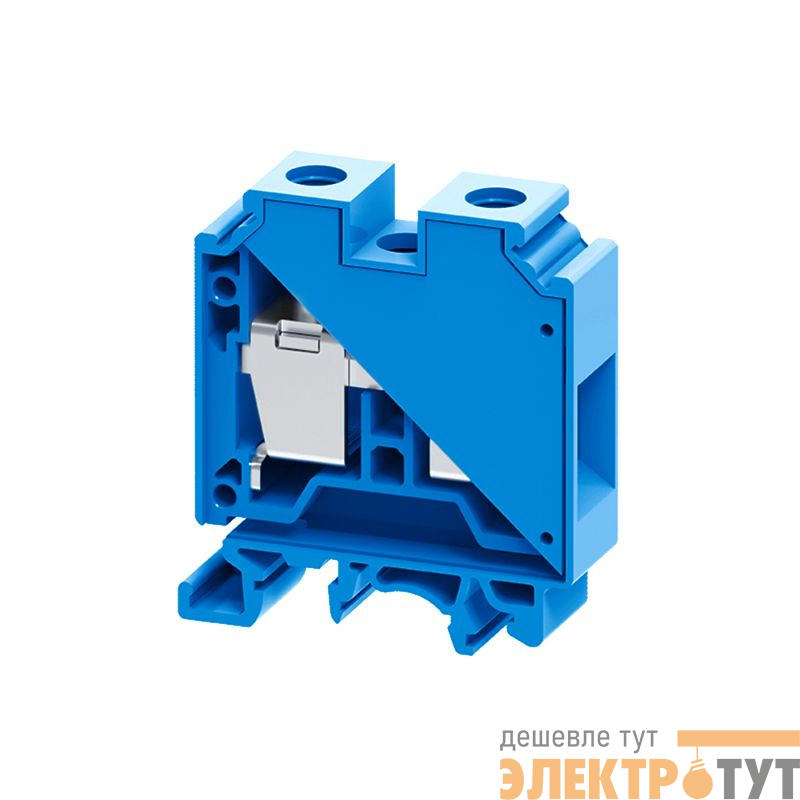 Клемма проходная винтовая OptiClip CTS-16-I-BU-76A-(0.2-16) син. КЭАЗ 289780