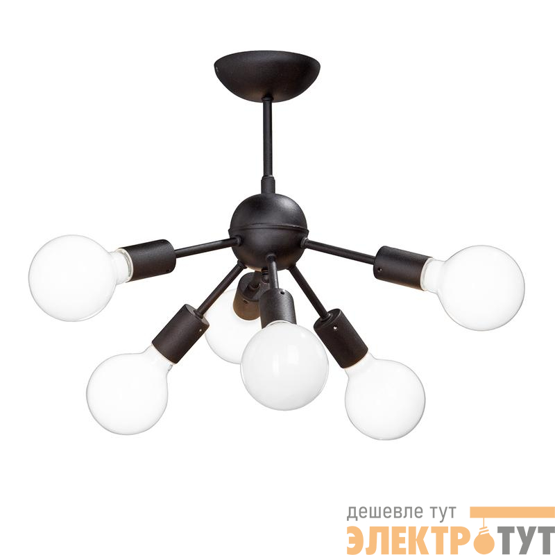 Люстра 6хE27 макс. 60Вт Vitaluce V3865/6PL