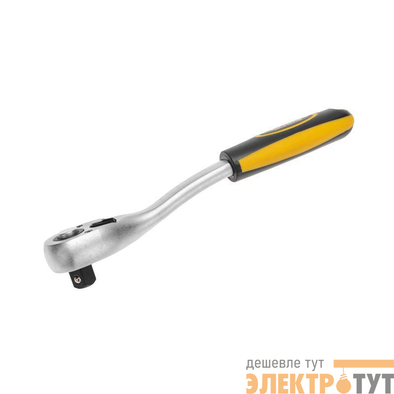 Ключ-трещотка для торцовых головок 1/2 СrV 72 зубца Kranz KR-12-8401