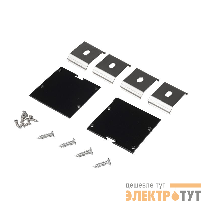 Заглушка торцевая для PAL5050 BLACK (уп.2шт) Pro JazzWay 5058910