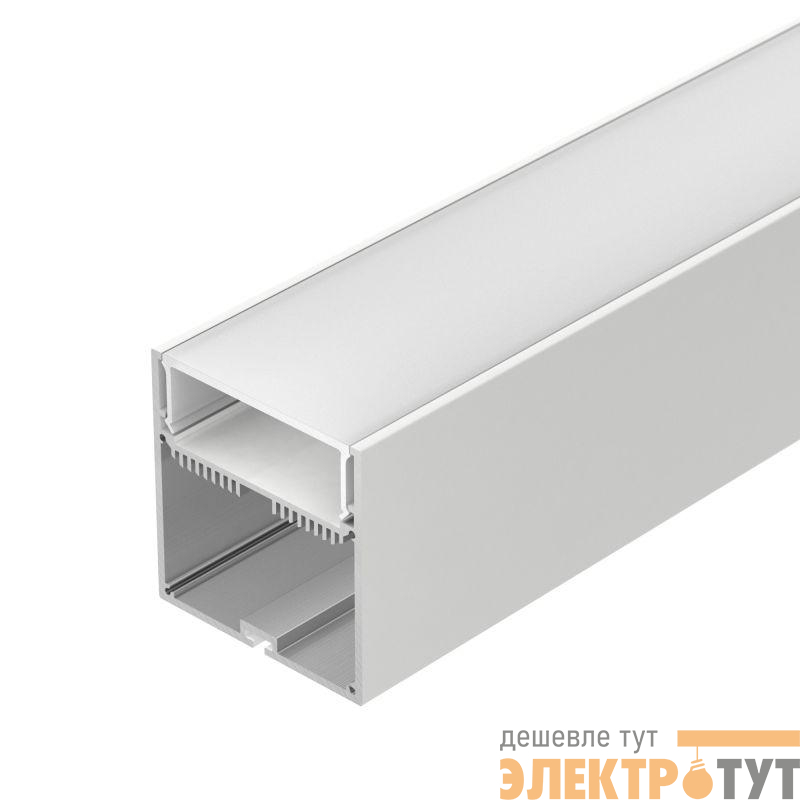 Профиль SL-LINE-7477-2500 WHITE+OPAL L2500 с экраном алюм. Arlight 021372