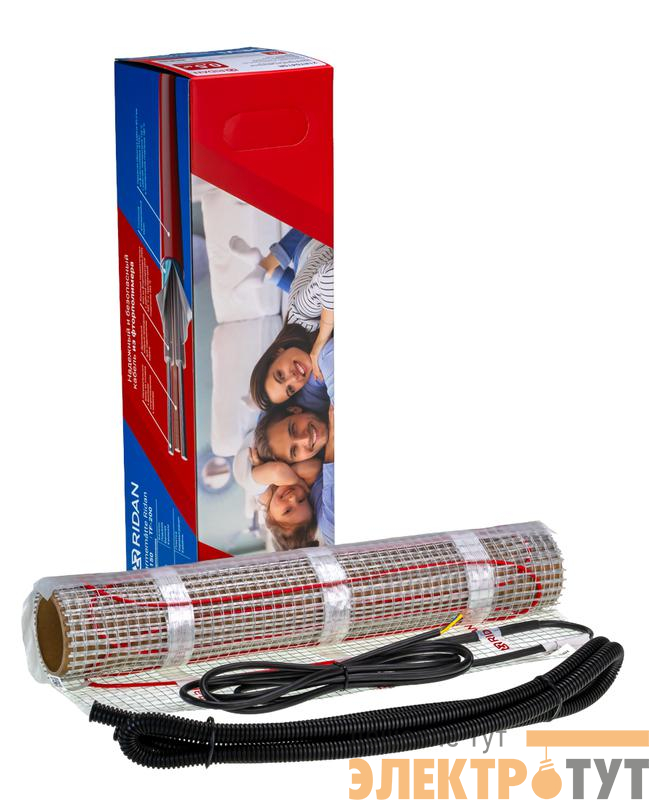 Комплект "Теплый пол" (мат) TF-200 2000Вт/10кв.м 230В Ридан 21RT0443R
