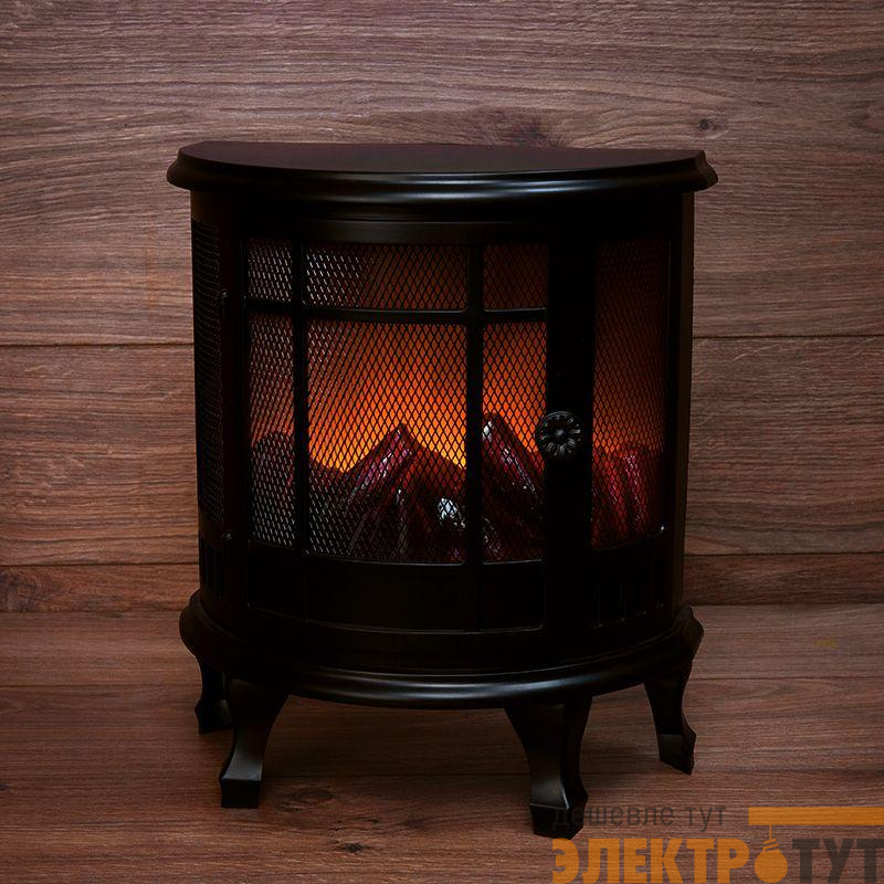 Камин светодиодный "Винтаж" 30х16х35.5см эффект живого огня USB и элементы питания 3хC (не в компл.) Neon-Night 511-032